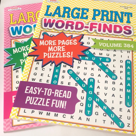 Easter Kappa Puzzle books of 2 - Picture 1 of 3